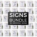 Minimalist wedding signs bundle, Wedding signs, Instant Download, Printable signs #BLCK20WED