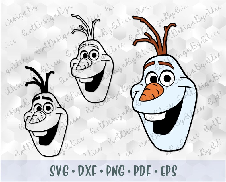 Free Free Olaf Layered Svg 268 SVG PNG EPS DXF File