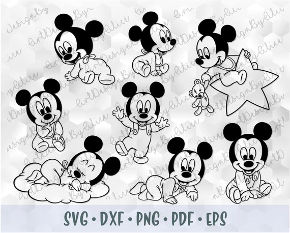 Free Free 151 Baby Mickey Svg Free SVG PNG EPS DXF File