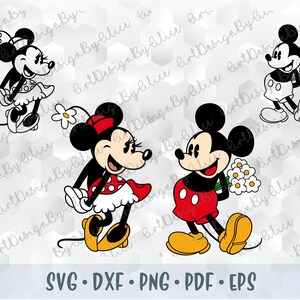 Download Svg Png Hugging Mickey Minnie Mouse Retro Vintage Old Kiss Etsy Yellowimages Mockups