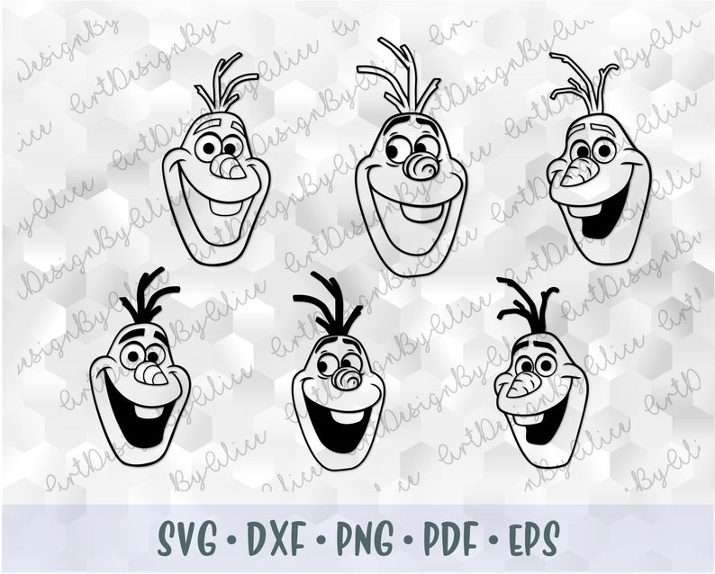 Free Free Olaf Layered Svg 234 SVG PNG EPS DXF File