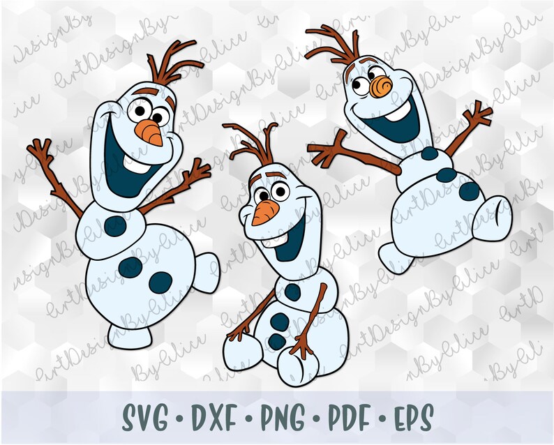 Free Free Olaf Layered Svg 268 SVG PNG EPS DXF File