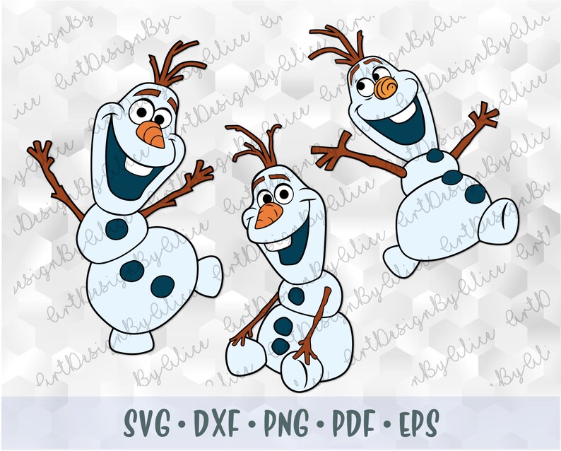 Free Free Olaf Layered Svg 234 SVG PNG EPS DXF File