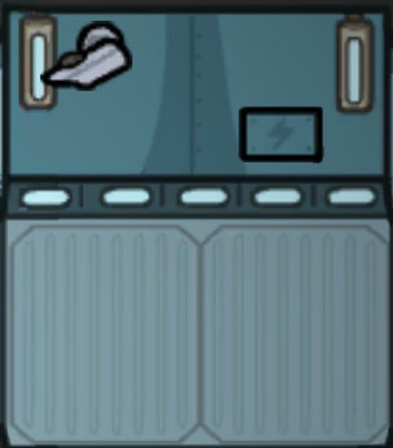 Among Us Diorama of the Corridor in Front of Admin Room Etsy UK