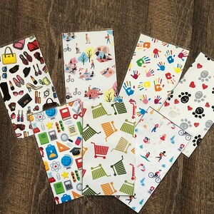 LAMINATED CASH ENVELOPES (Set of 7) Home & Family, Cash Budget, Sinking Funds, Dave Ramsey Inspired Cash Budget System