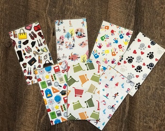 GELAMINEERDE CASH ENVELOPES (Set van 7) Huis & Familie, Cash Budget, Zinkende Fondsen, Dave Ramsey Geïnspireerd Cash Budget Systeem