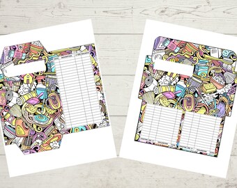 CASH BUDGET ENVELOPE Printable Cash Envelope System Budget Envelope System Dave Ramsey Cash Budget  Sinking Fund Envelopes