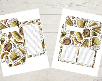 CASH BUDGET ENVELOPE Printable Cash Envelope System Budget Envelope System Dave Ramsey Cash Budget  Sinking Fund Envelopes