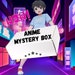 Anime Mystery Box, Anime Surprise Gift box, Anime shirt, Birthday Gift 