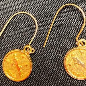 Pendientes del zodiaco Aries