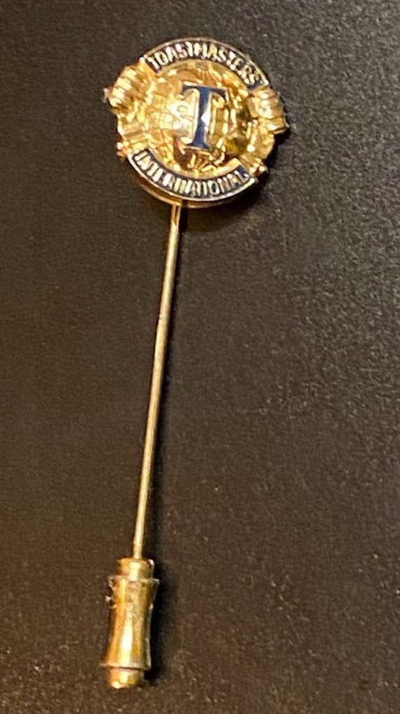 Toastmasters International Stick Pin Vintage - image 9