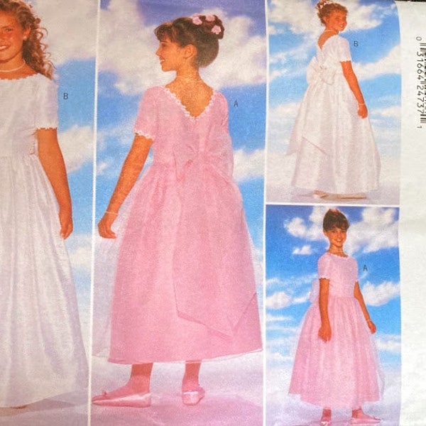 Easy Enchanting  Girl's Dance Dress-Sewing Pattern