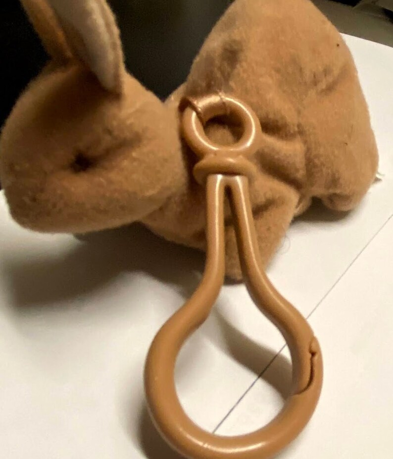 Burger King Kids Club Soft Rabbit With Clip and Burger King Meal Bag ...