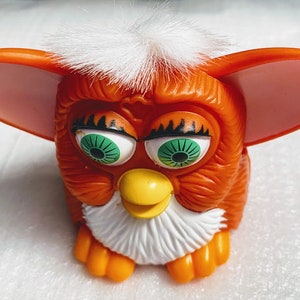 Rare Vintage McDonald’s Furby from 1998-1999 – Complete with Original Bag