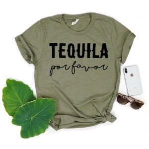 Tequila por favor shirt, Tequila - Fiesta Shirt - Tequila Shirt - Mexican Theme Bachelorette Shirts - Cinco De Mayo Party - Drinking Tee