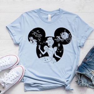 Custom Disney Princess Shirt, Cute Disney Princess Shirt, Disney Princesses Characters Shirt