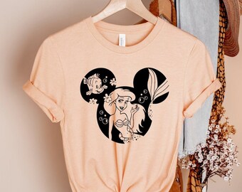 Under The Sea Ariel T Shirt Disney Trip Tour Etsy