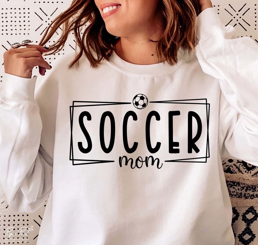 Soccer Mom Sweatshirt, Soccer Mama Sweater, Soccer Mom Crewneck, Soccer