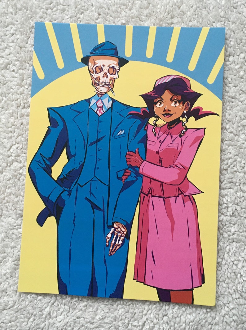 RECENTLY DECEASED art print A4 image 0