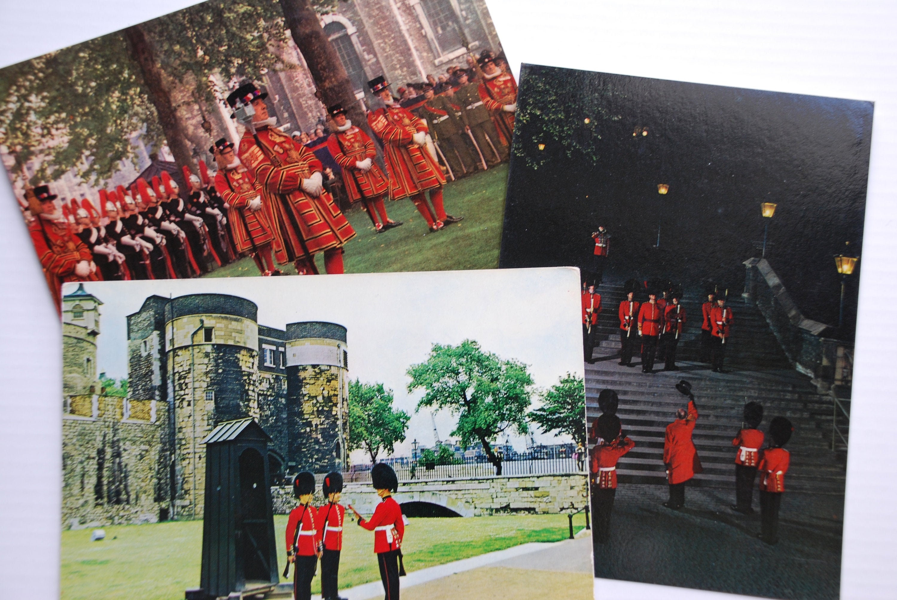 Set of 3 Tower of London Vintage Postcards Etsy
