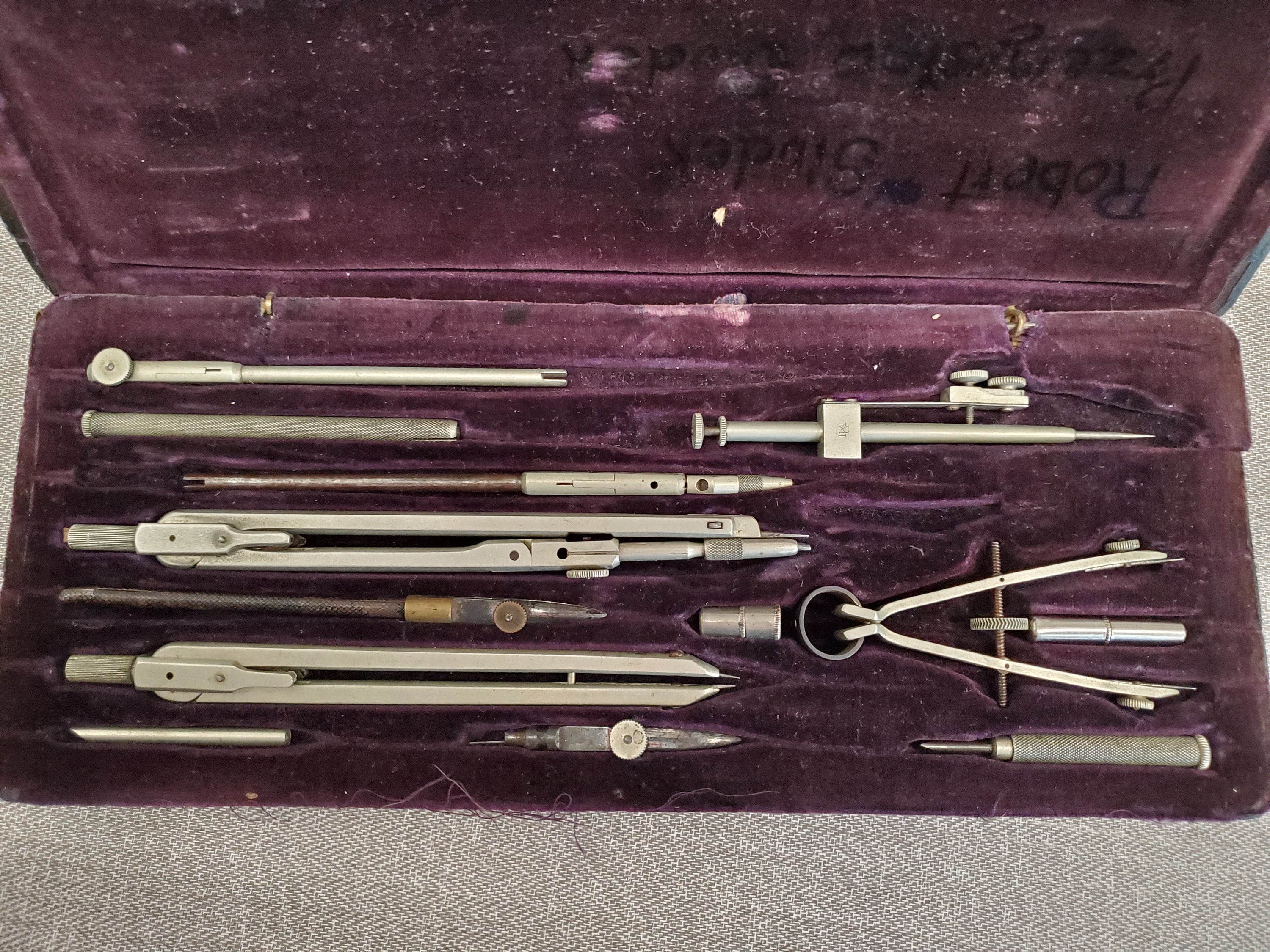 Vintage Technical Drafting Set Engineering Boxed Architect Etsy