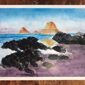 Dawn, Oceanside Print