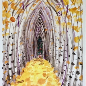 Our Lady of the Forest Print