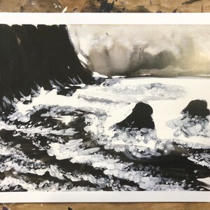 Rialto Strand 2 Kunstdruck