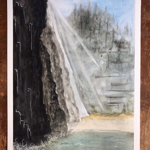 Headland, Oceanside Print