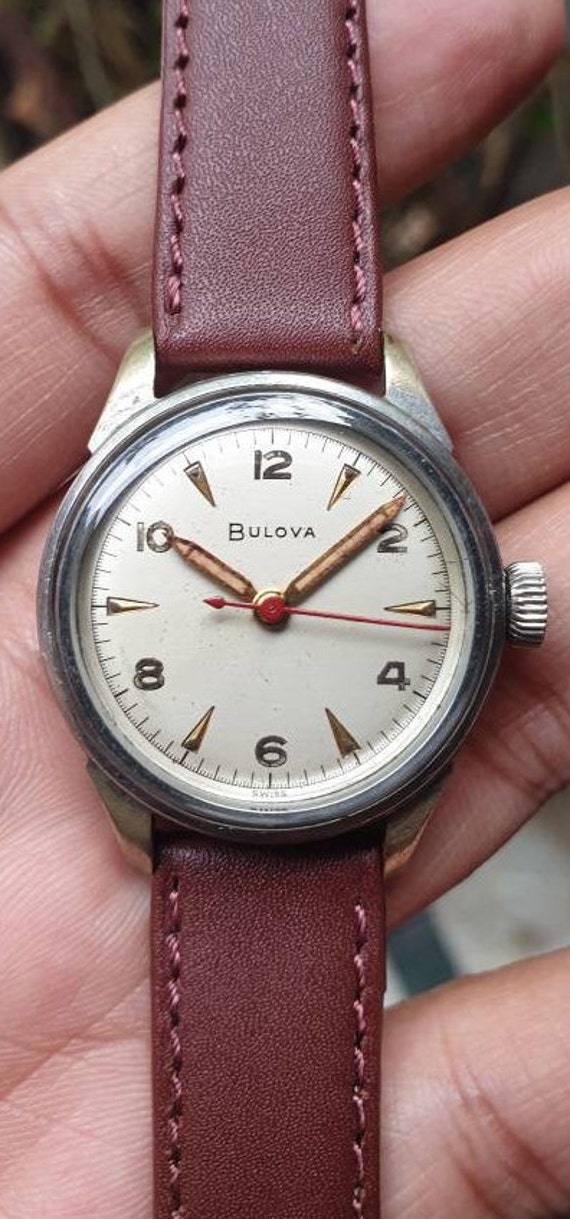 1950年代 ブローバ 手巻き Cal.10BUC 17石ムーブメント スイス製