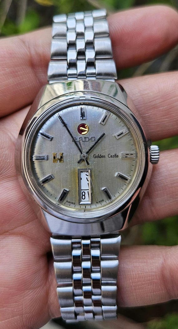 Vintage Rado Golden Castle Automatic 25 Jewels Swissmade ETA 2836