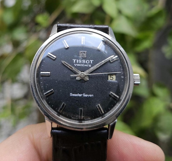 Vintage Tissot Visodate Seastar Seven Steel Watch – Manual Winding