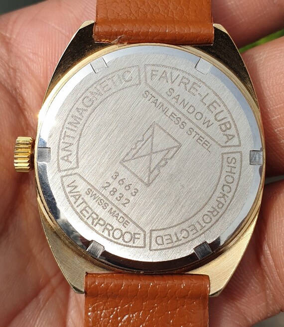 Vintage Favre Leuba Sandow Hand Winding 17 Jewels Cal.101 - Etsy
