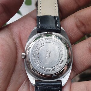 HMT Kohinoor Devanagiri Saffron Dial Hand Winding 17 Jewels Wrist Watch ...