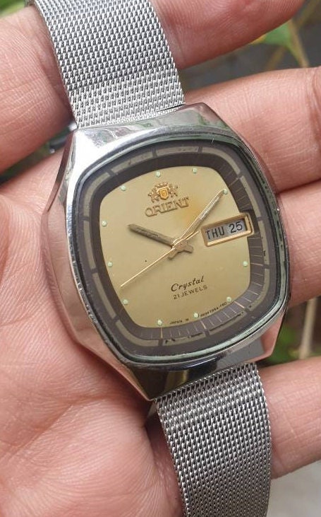 Reloj orient automatico crystal 21 jewels precio new arrivals