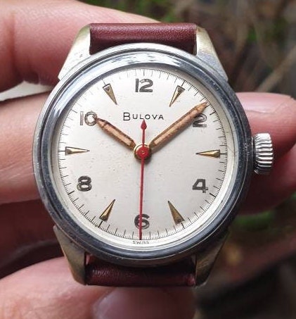 1950年代 ブローバ 手巻き Cal.10BUC 17石ムーブメント スイス製