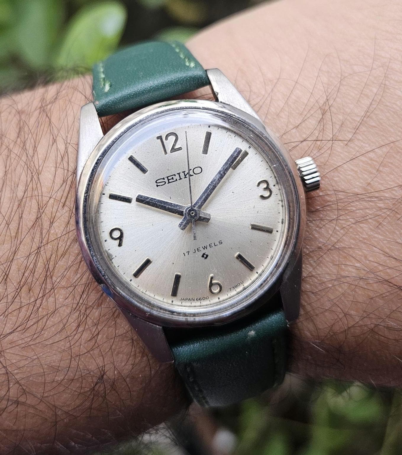 Rare Vintage Seiko Manual Winding Ref 66-7970 Movement Japan Made