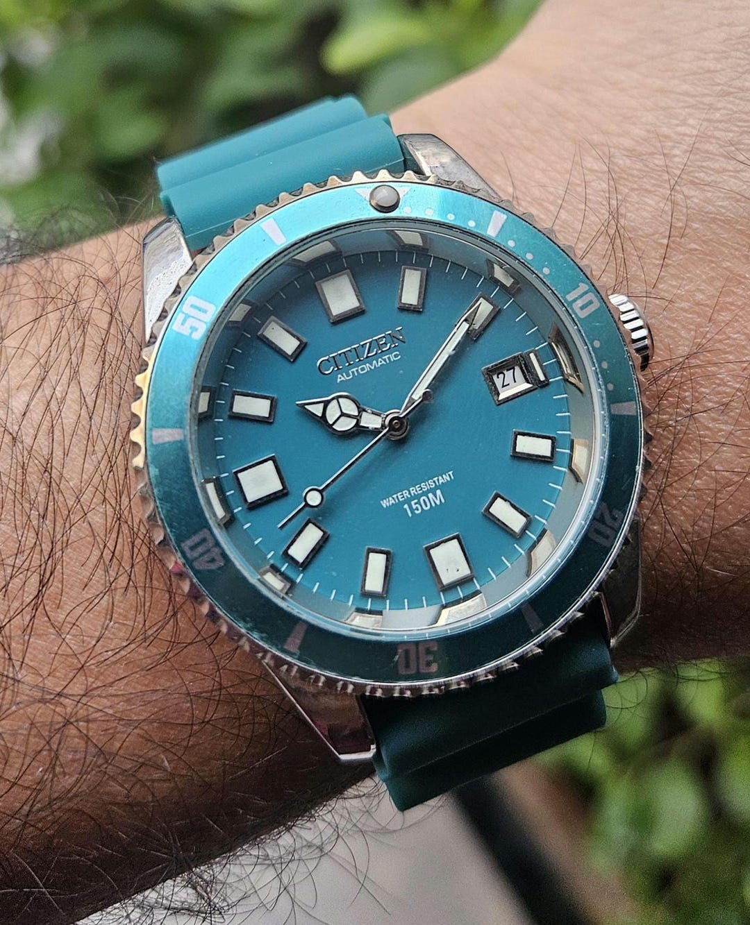 Citizen Automatic Mod Ref 8200 Rotating Bezel Men's Watch - Etsy