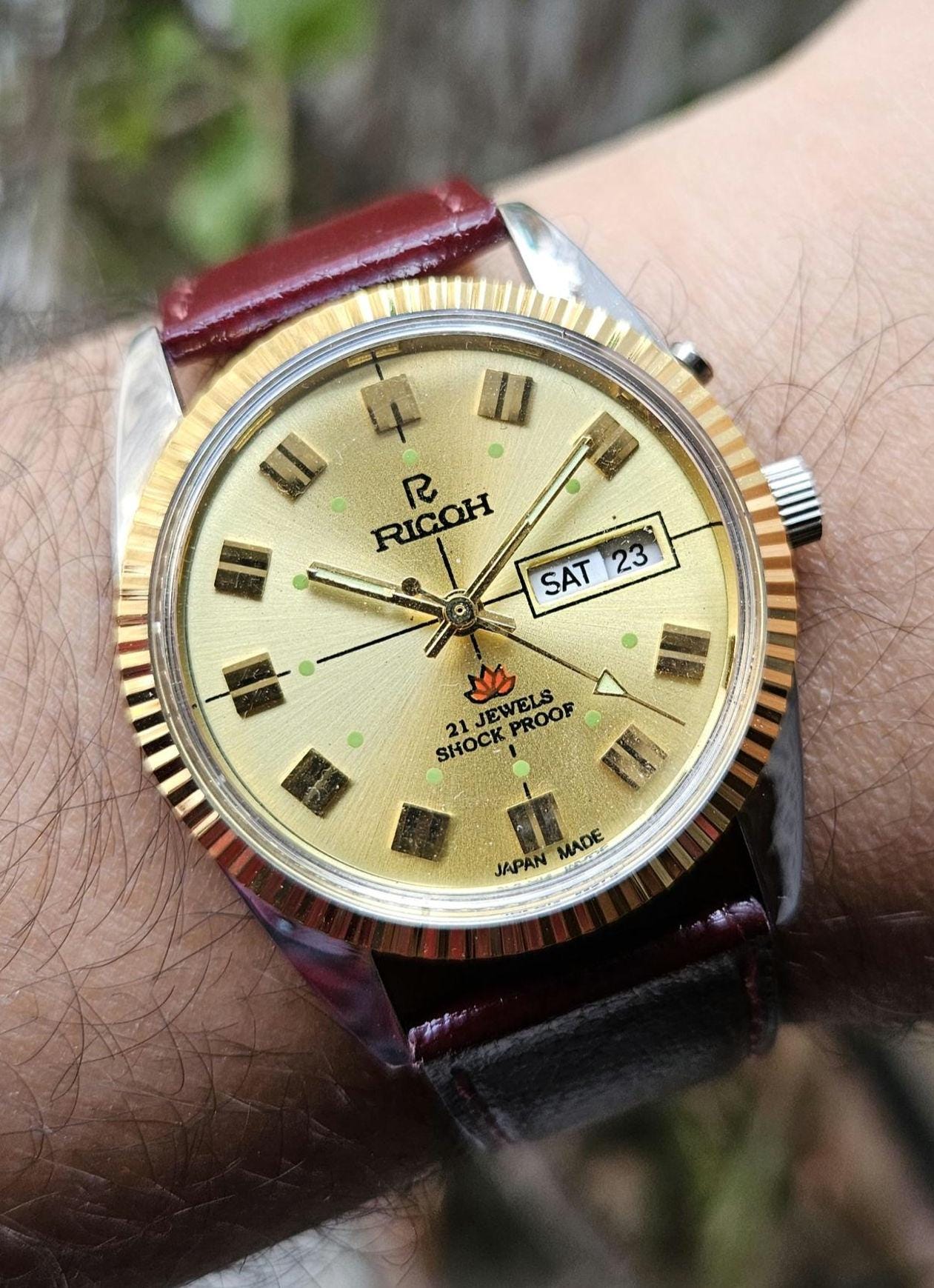 Ricoh vintage watch - Etsy 日本
