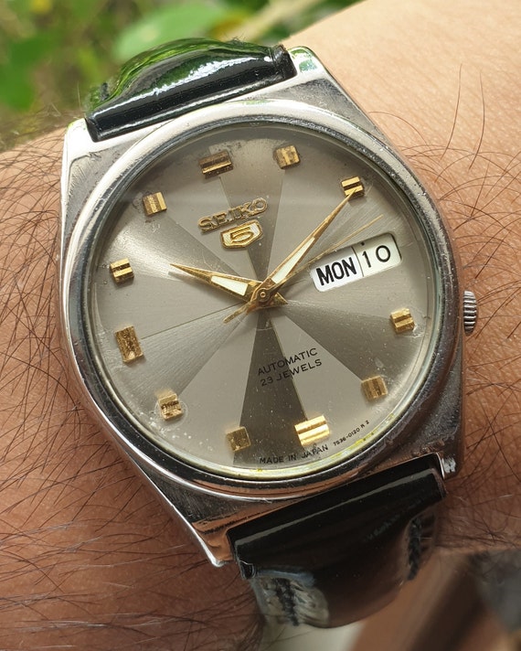 Vintage Seiko 5 Automatic Movement No 7s36 Japan Made | Etsy UK