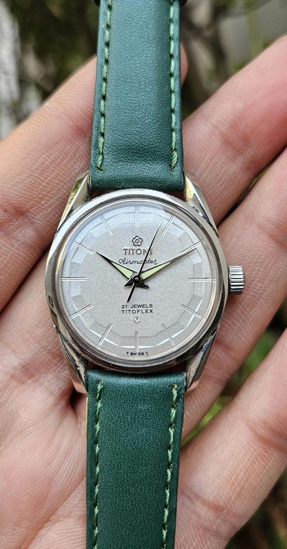 Vintage Titoni Airmaster Titoflex Manual Winding 21 Jewels Swiss
