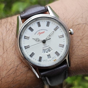 Vintage West End Watch Co. Sowan Prima Automatic Swiss Made Mens Wrist Watch