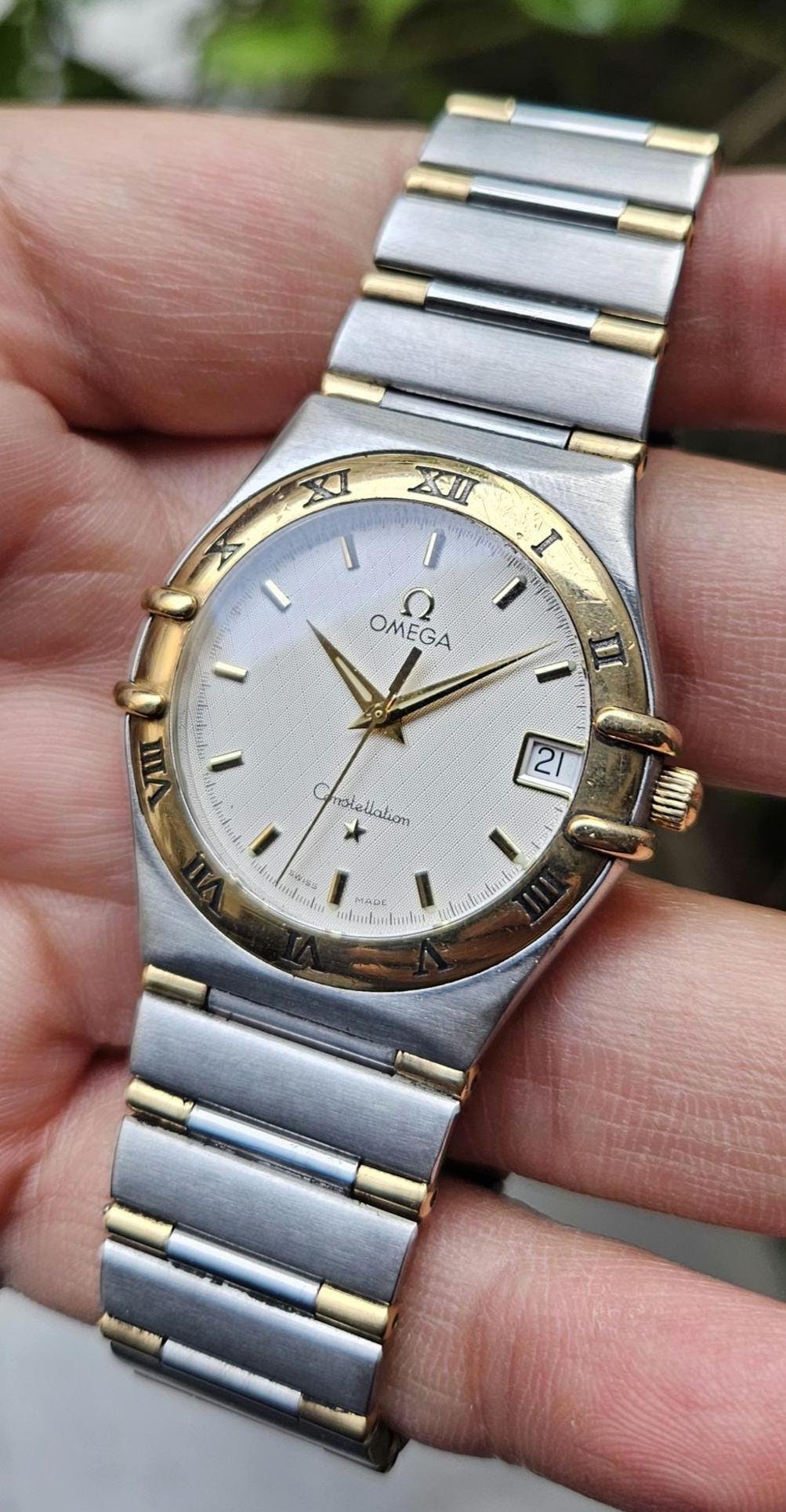 E*E様 腕時計OMEGA Constellation Watch No.583 Vintage Omega Constellation Quartz 18k Yellow Gold Swiss Made