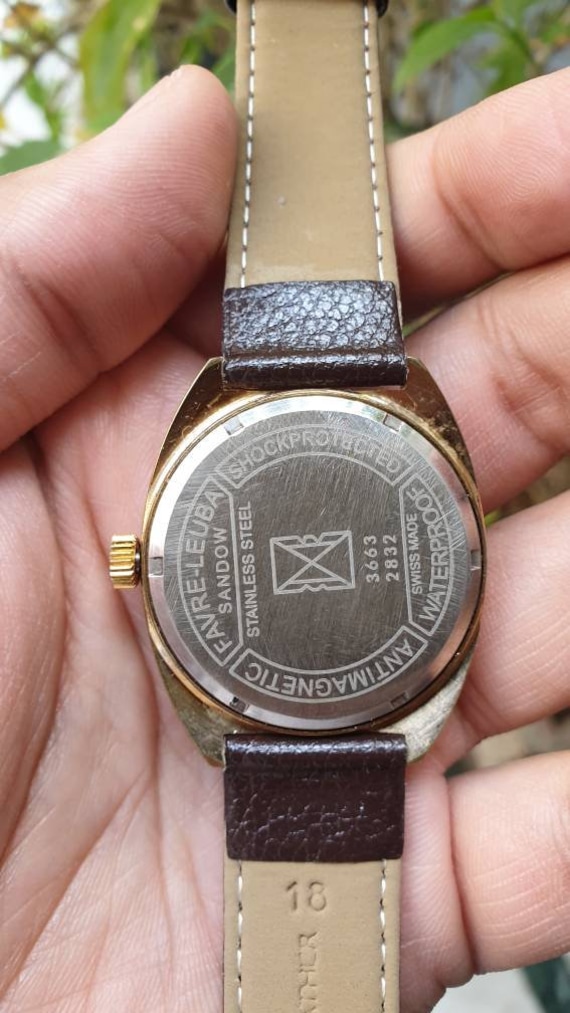 Vintage Favre Leuba Sandow Hand Winding 17 Jewels Cal.101 - Etsy