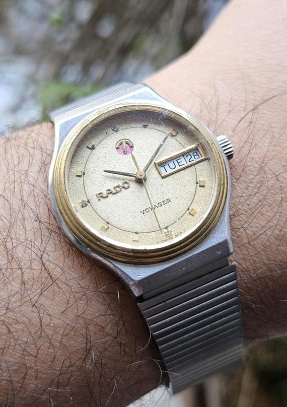 ラドー RADO ボイジャー ゴールド 自動巻き ヴィンテージ ラドー ボイジャー オートマチックウォッチ：ゴールド
