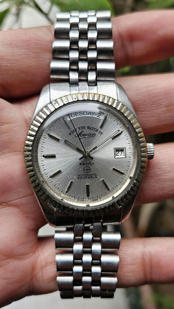 Vintage West End Sowan Prima Automatic 25 Jewels Swiss Made Men's