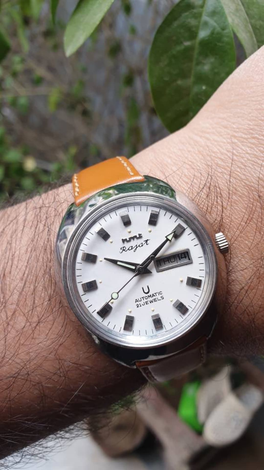 Authentic Rare HMT Rajat Automatic 21 Jewels Mens Wrist Watch - Etsy