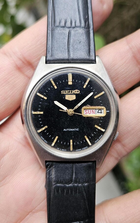 Rare Vintage Seiko 5 Automatic 6309-8670 Japan Made Men's Wrist