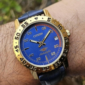 シチズン 腕時計 自動巻き 8200 シチズン オートマチック 逆輸入モデル Cal.8200 USED