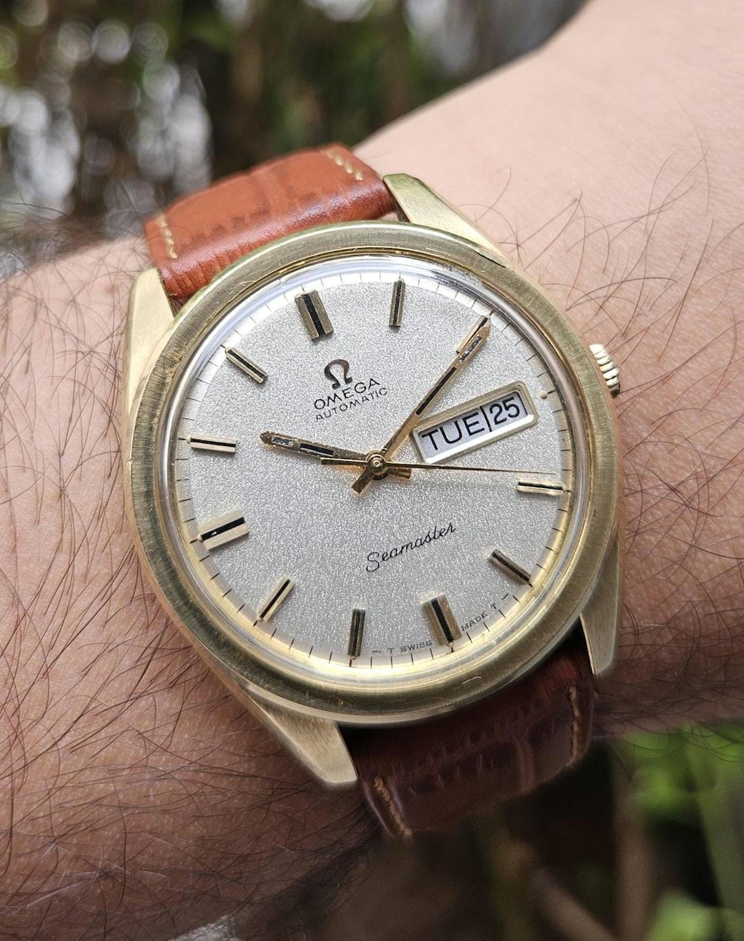 OMEGA （オメガ）Seamaster Automatic 本体 ヴィンテージ Vintage Omega Seamaster Automatic Gold Capped Watch, Cal 750 Swiss